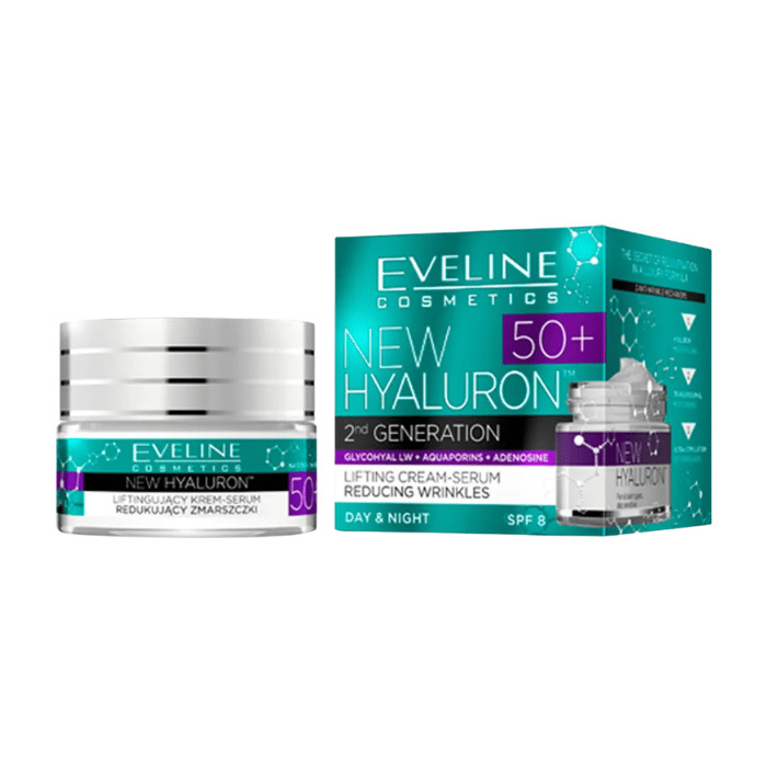 Eveline New Hyaluron Second Generation Day & Night Cream 50+ 50ml