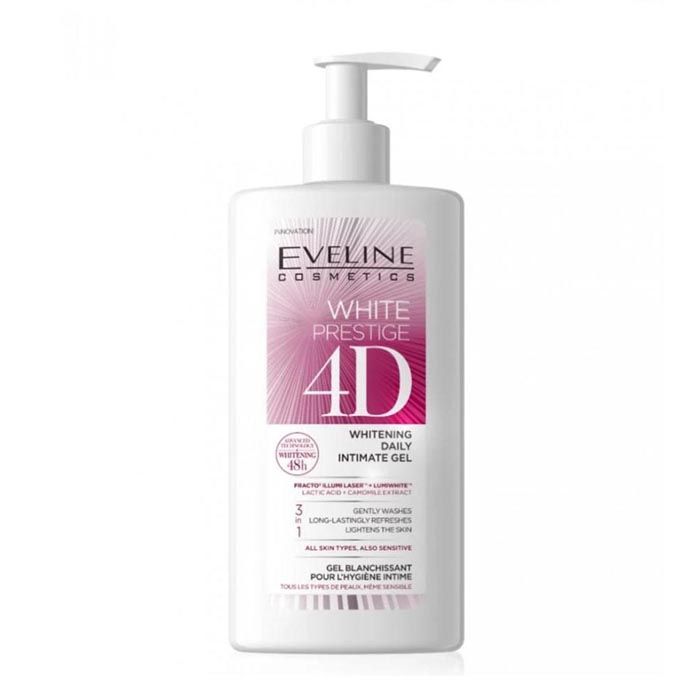 Eveline White Prestige 4D Whitening Daily Intimate Gel, 250ml