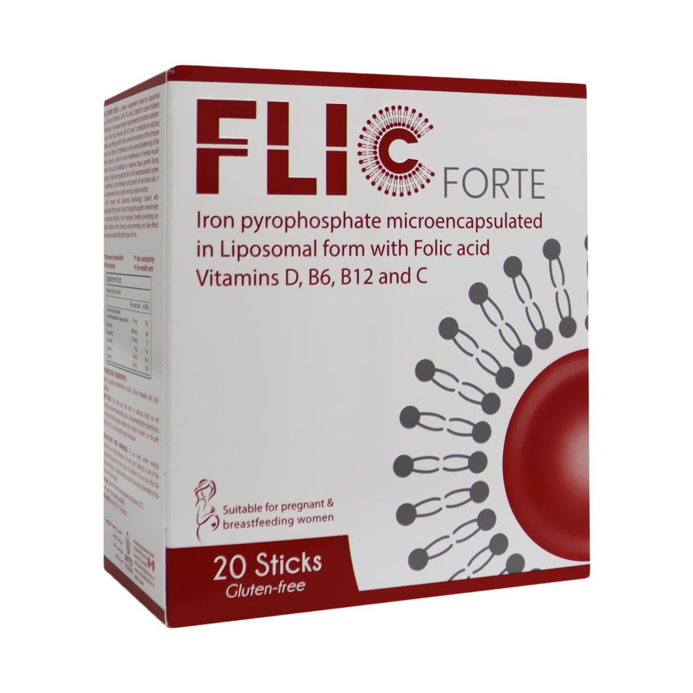 Flic Forte Powder 1.7 g Sticks 20's
