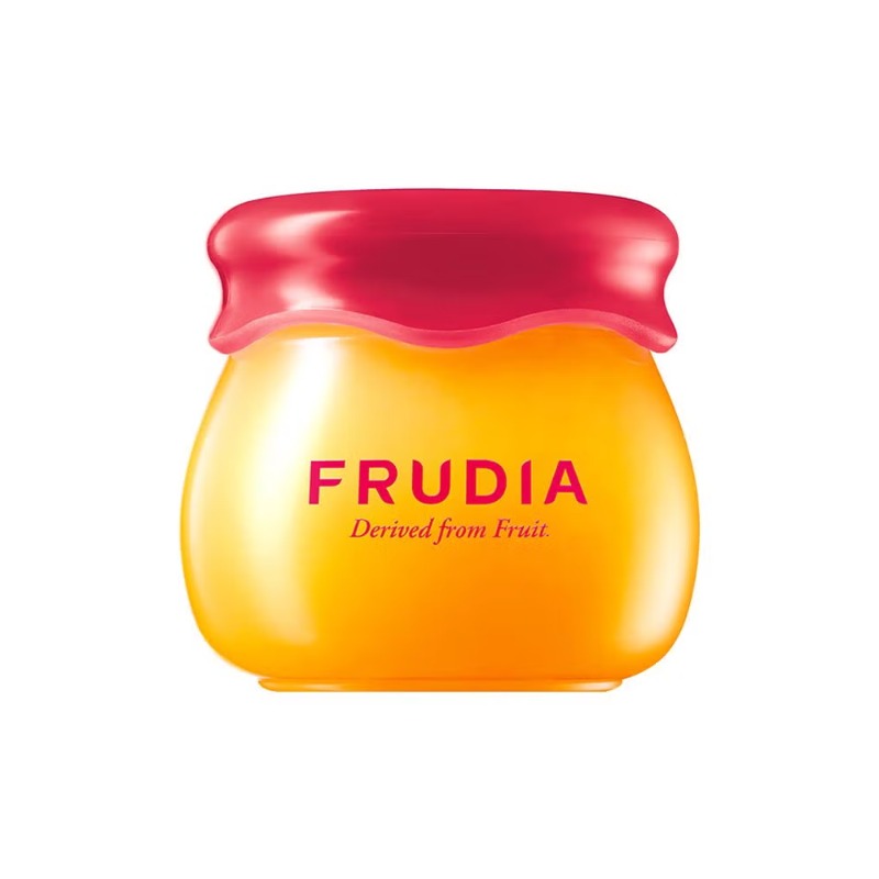 Frudia Pomegranate Honey 3-In-1 Lip Balm, Moisturizing, Plumping and Tinted Lip Care for Soft, Glossy Lips, 10ml