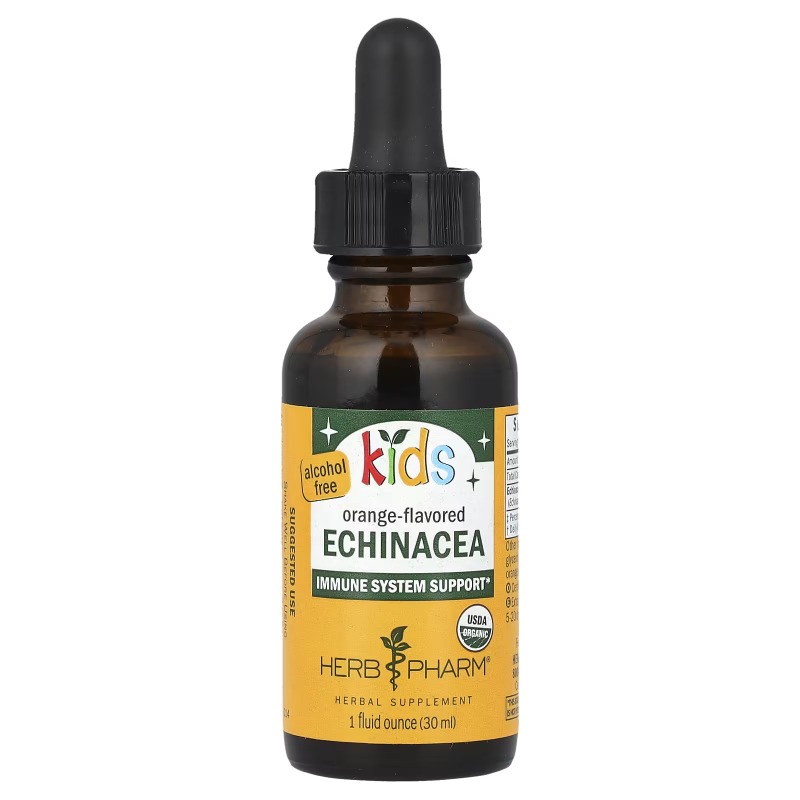 Herb Pharm Kids Echinacea Orange Flavoured 1 Oz