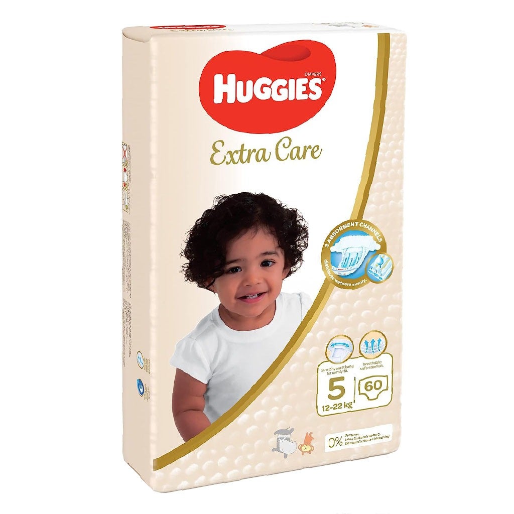 Huggies Extra Care Diaper Size 5 60s JUMBO