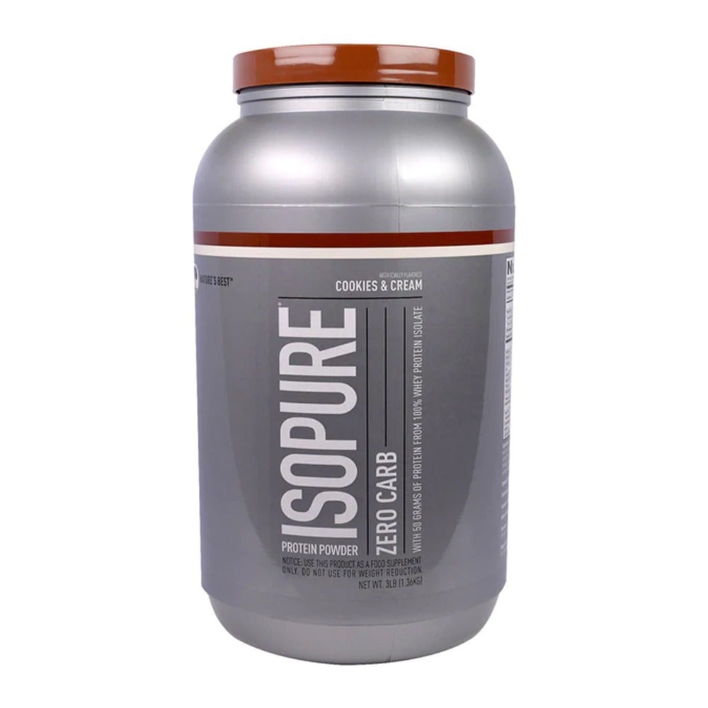 Isopure Zero Carb Cookies 3 lb
