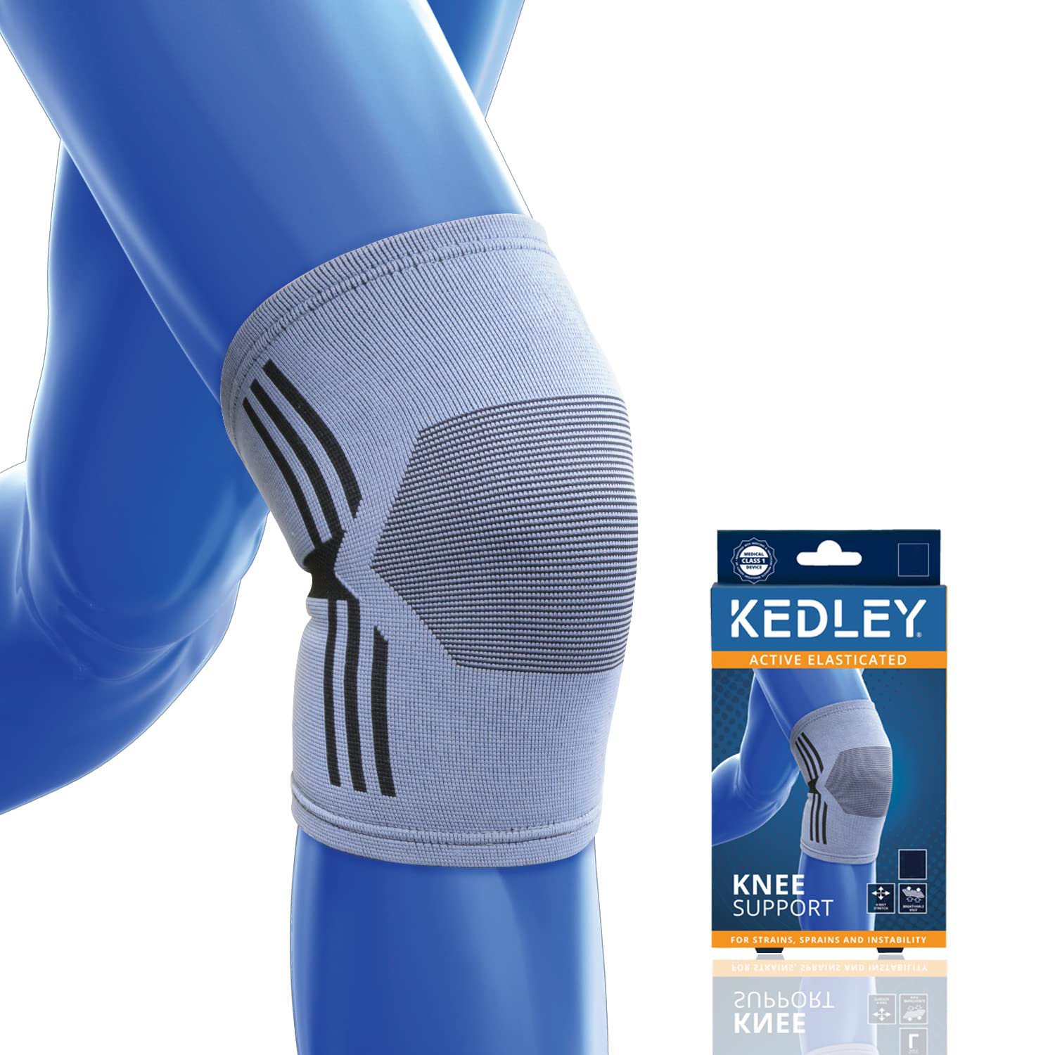 Kedley Active Elasticated Knee Support Large