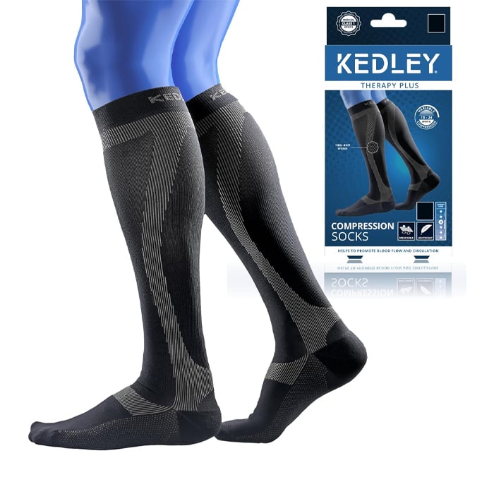 Kedley Therapy Plus 18-24mmHG Compression Socks XL