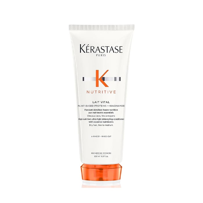 Kerastase Nutritive Lait Vital, Hydrating Conditioner for Dry, Fine to Medium Hair, Strength & Shine - 200ml
