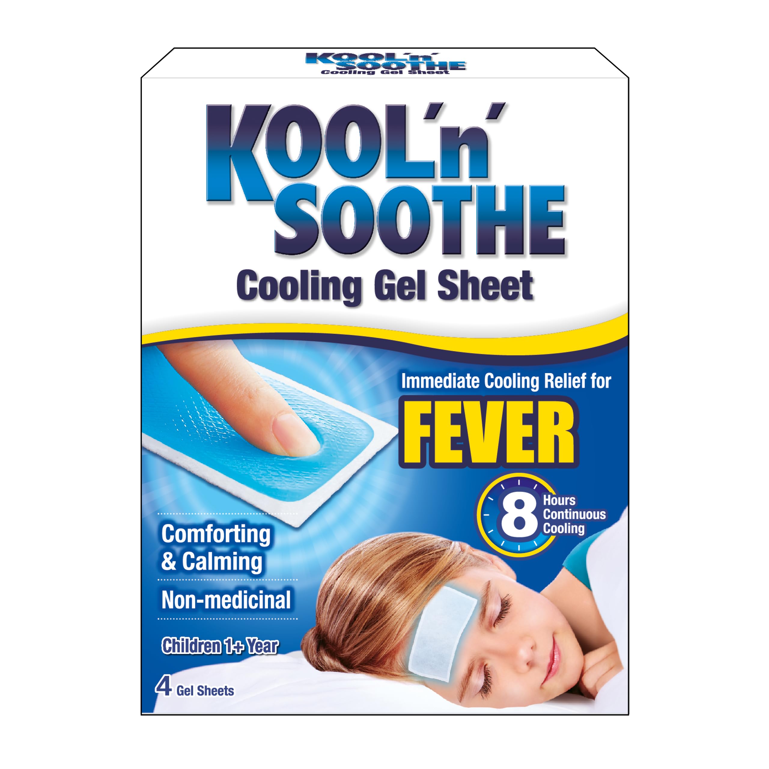 Kool Fever Child Cooling Gel 4s