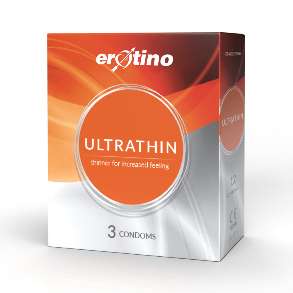 Erotino Ultrathin Condoms 3's