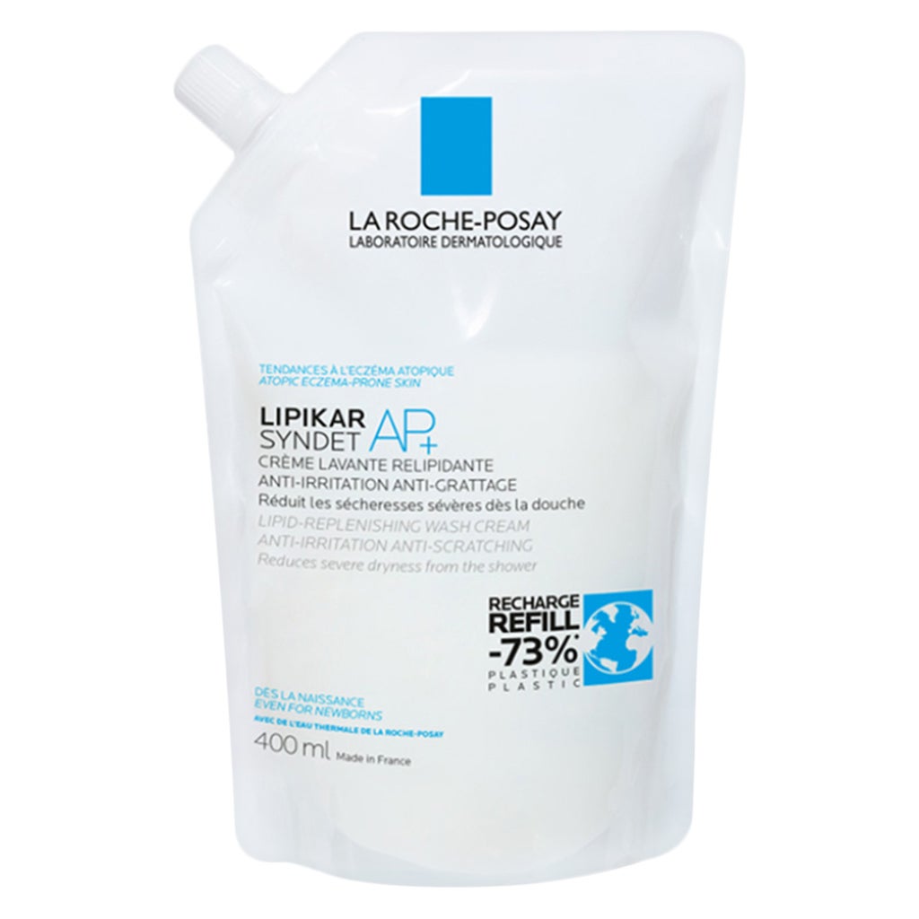 La Roche Posay Lipikar Syndet Ap+ Wash Cream Refill 400ml