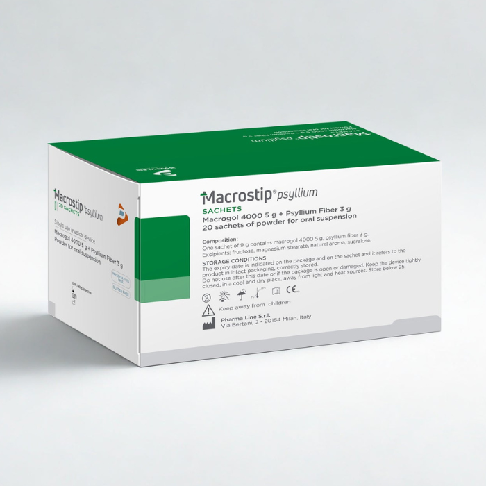 Macrostip Psyllium Powder Sachet 9G 20s