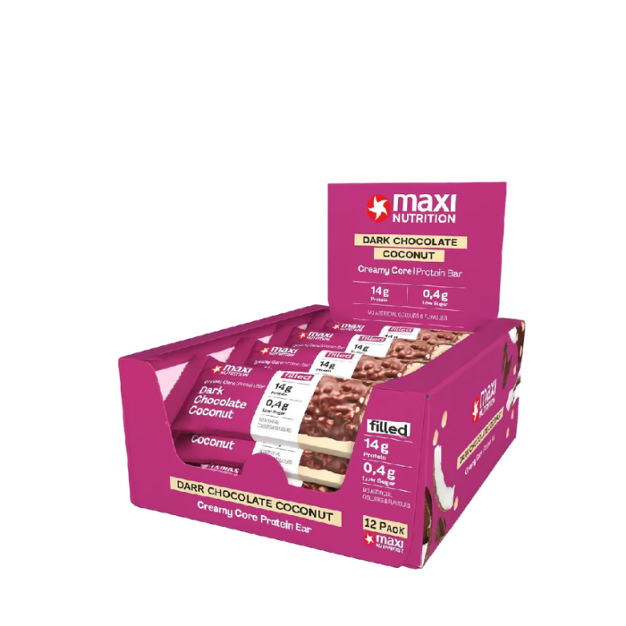 Maxi Nutrition Bar Peanut Caramel 45G - Box of 12 pcs