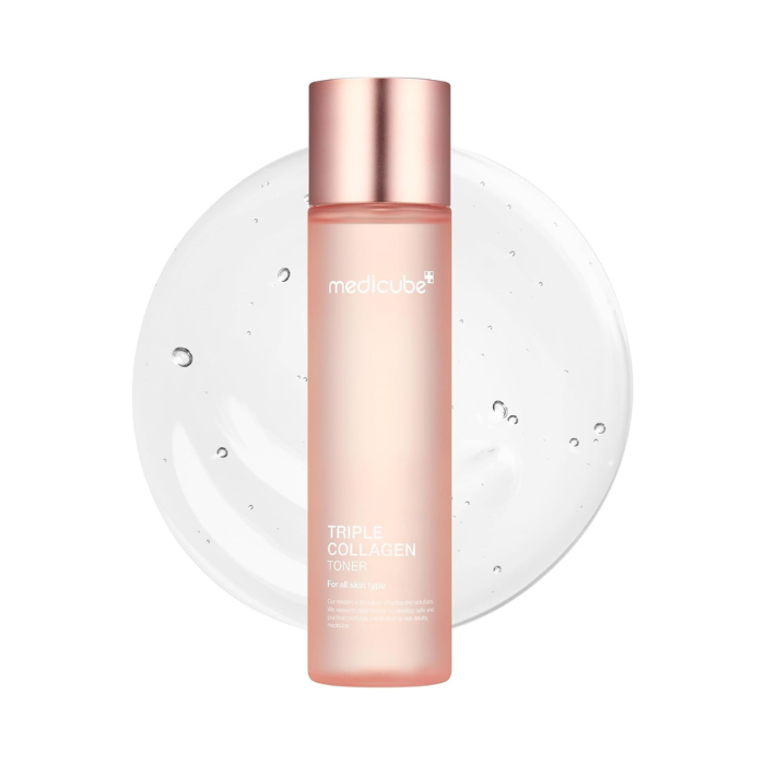 Medicube Triple Collagen Toner, Deep Hydration, Firming and Glow Boosting, 140ml