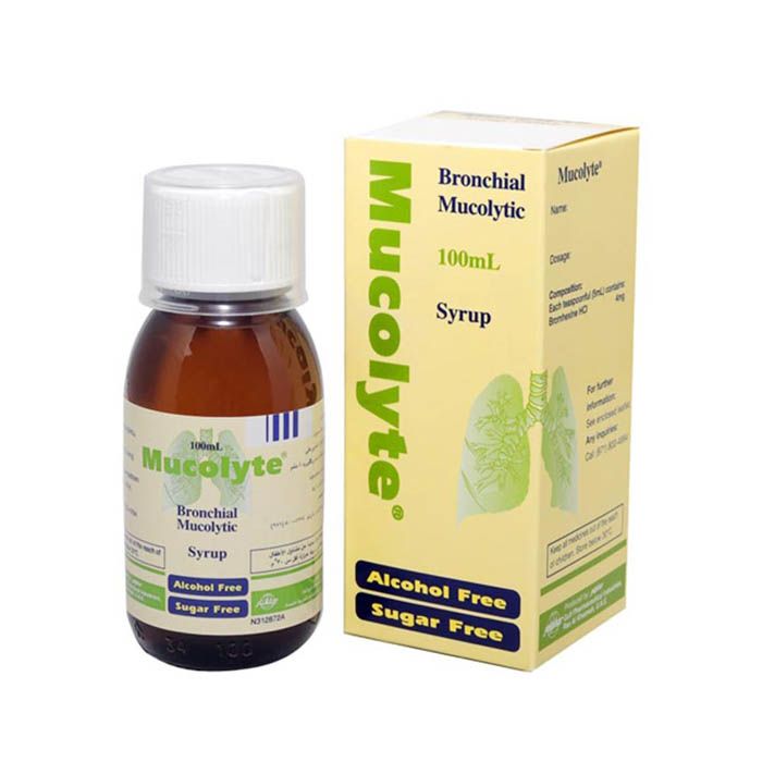 Mucolyte 4mg/5ml Syrup 100 ml