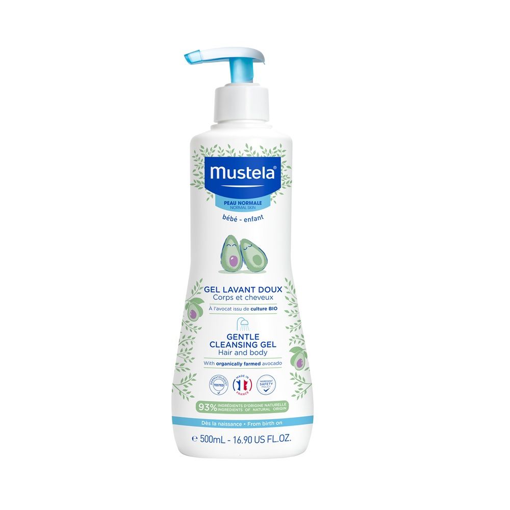 Mustela Gentle Cleansing Gel Hair & Body 500ml