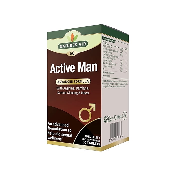 Natures Aid Active Man 60 Tablets