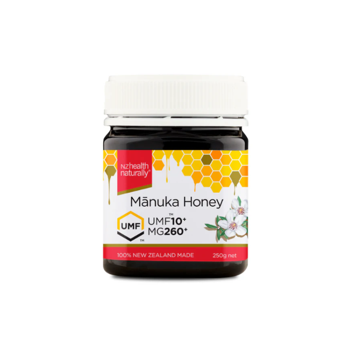 NZ Health UMF 10+ Manuka Honey, Immunity, Digestion & Natural Wellness Boost – 250g