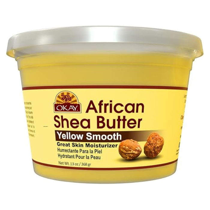 Okay Pure Naturals African Shea Butter Skin & Hair - Yellow 13oz