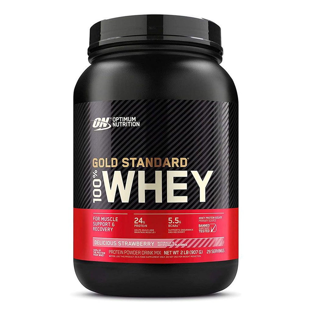 Optimum Nutrition 100% Gold Standard Whey  Strawberry 2lb