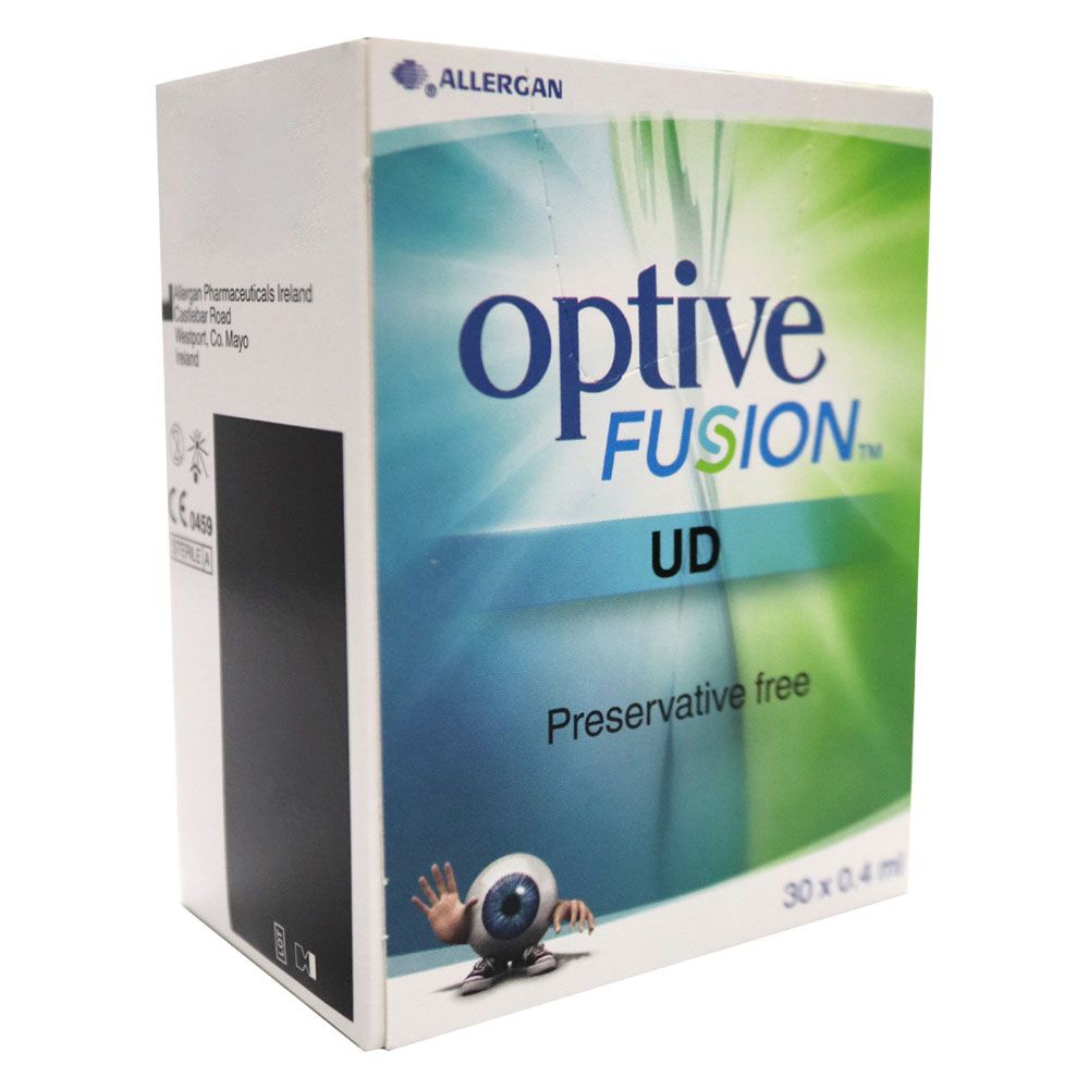 Optive Fusion UD Eye Drop 0.4ml/Vial 30's