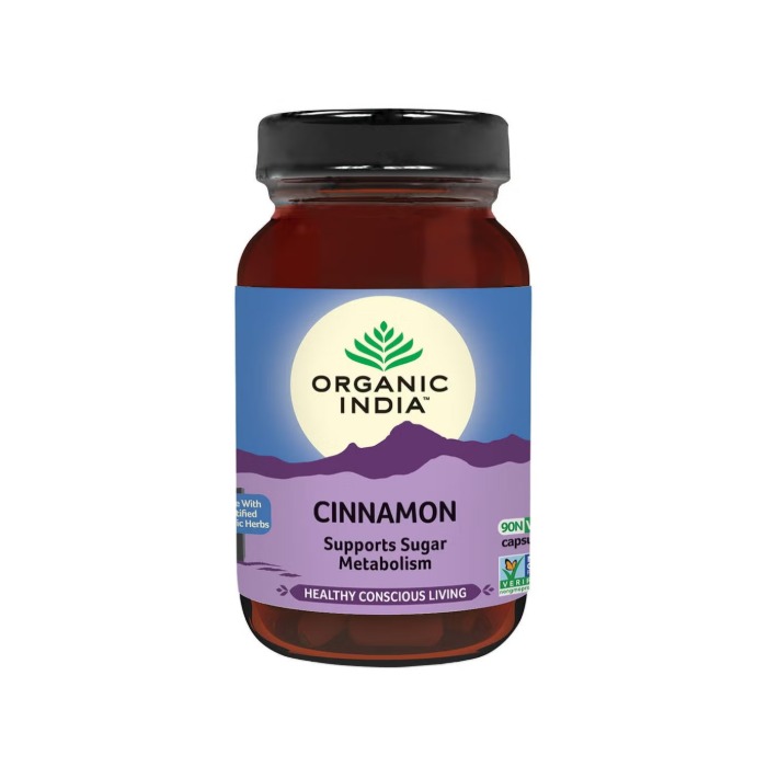 Organic India Cinnamon Capsule 90's