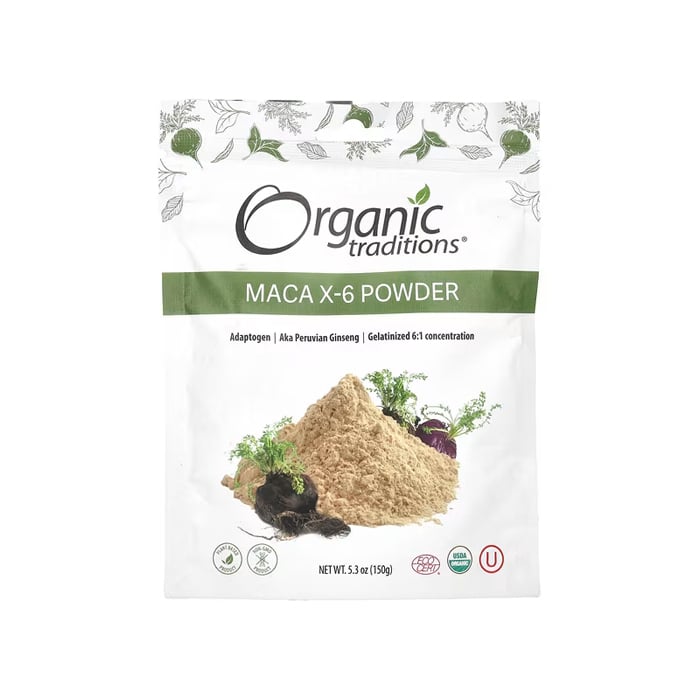 Organic Traditions Maca X-6 Powder 150 g