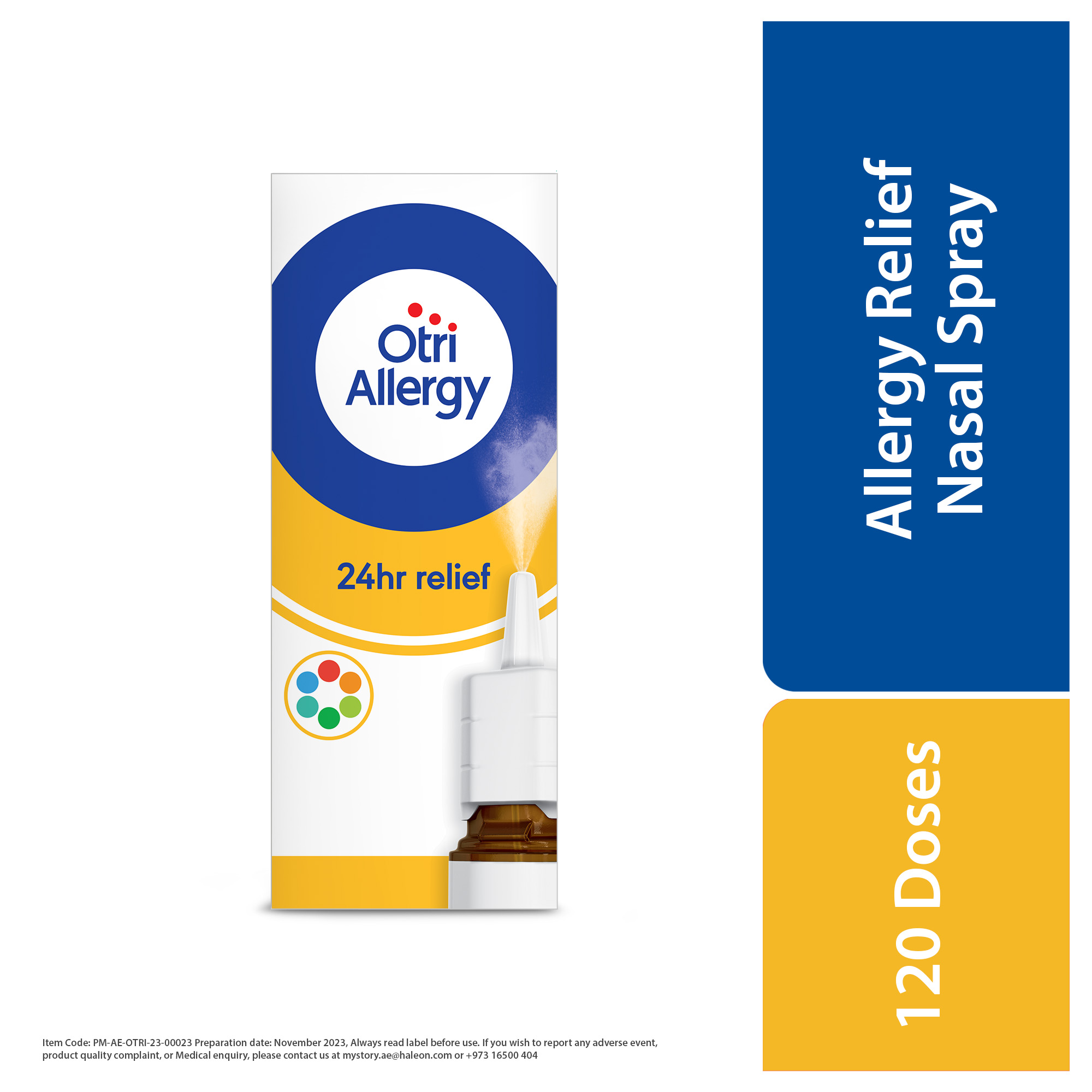 OtriAllergy –Allergy Relief Spray-120 Doses