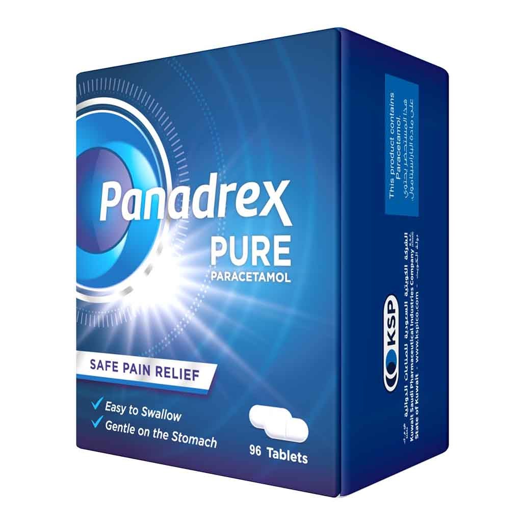Panadrex Pure 500mg Tablets 96's