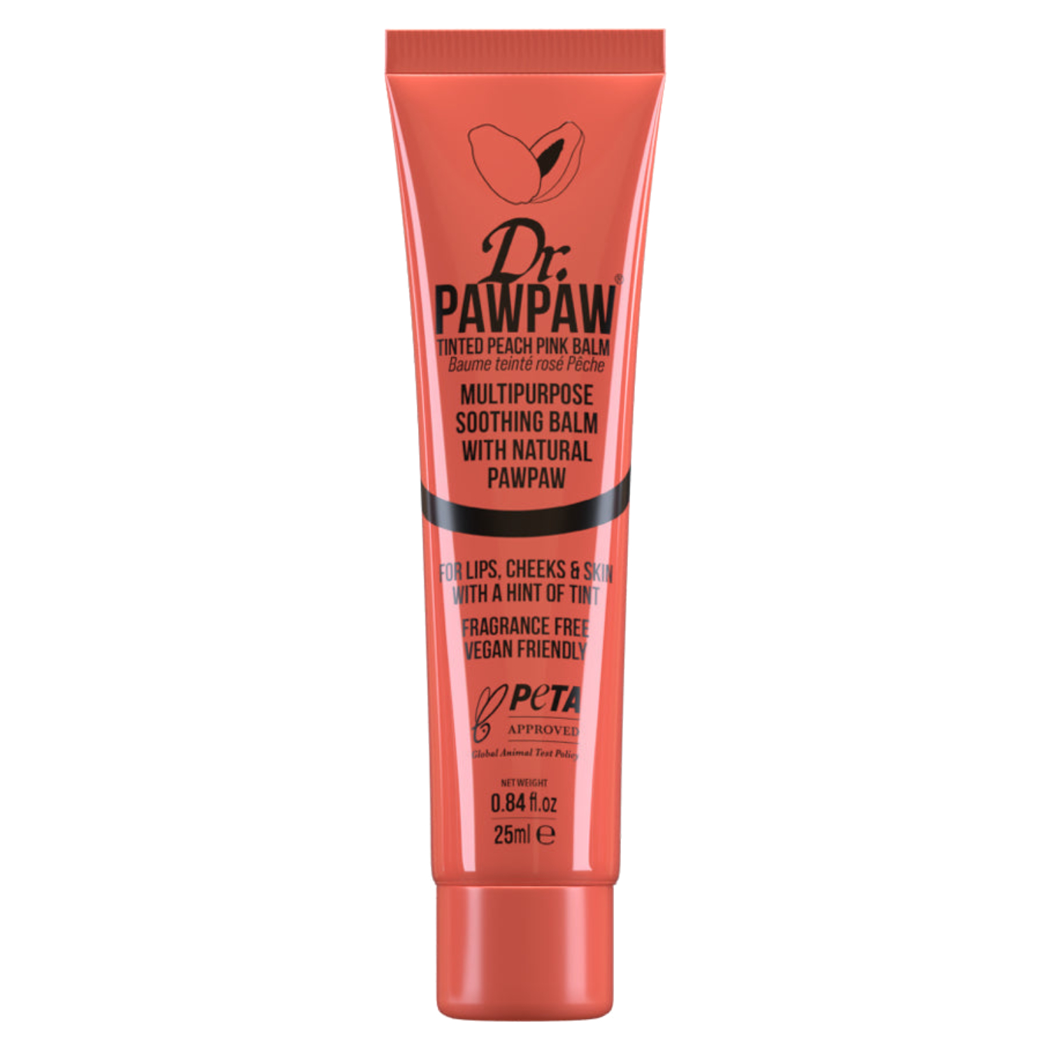 Dr. Pawpaw tinted peach pink balm 25 ml