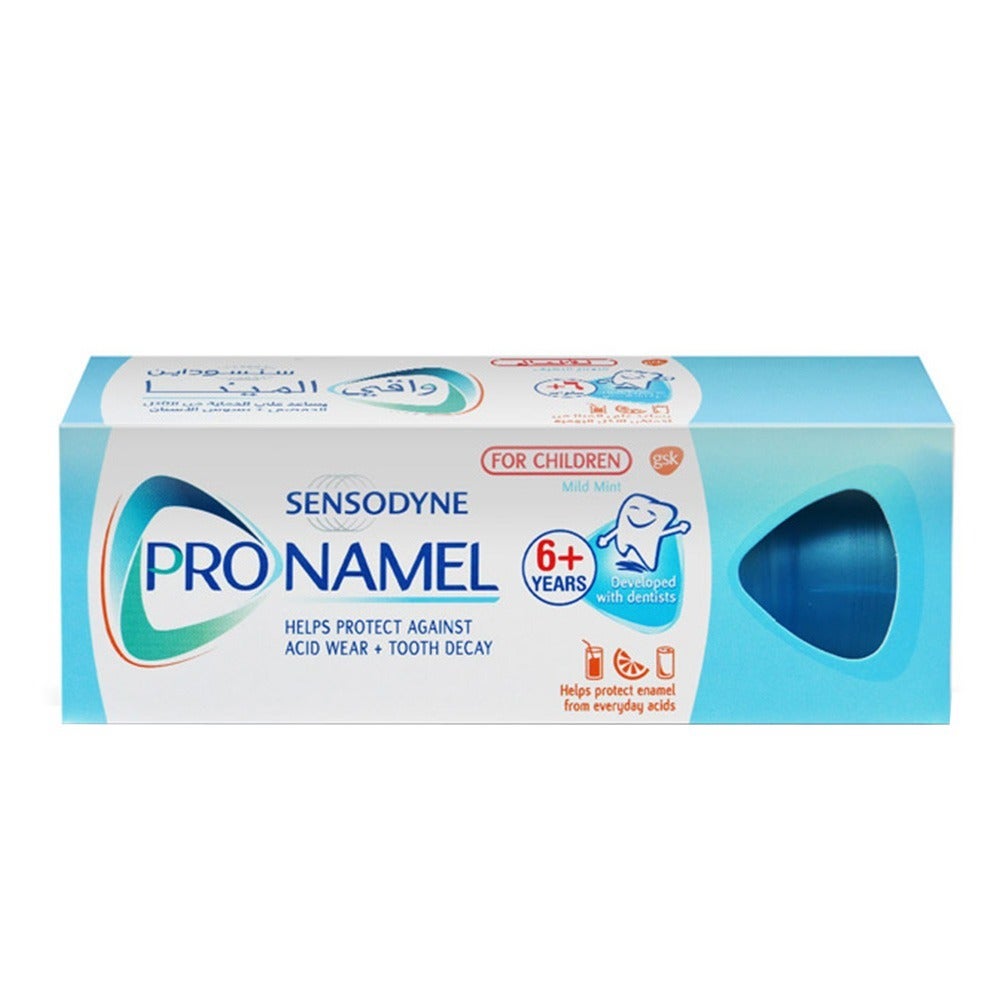 Sensodyne Pronamel Children Toothpaste, Enamel Protection and Cavity Prevention for Ages 6+ Years, 50ml