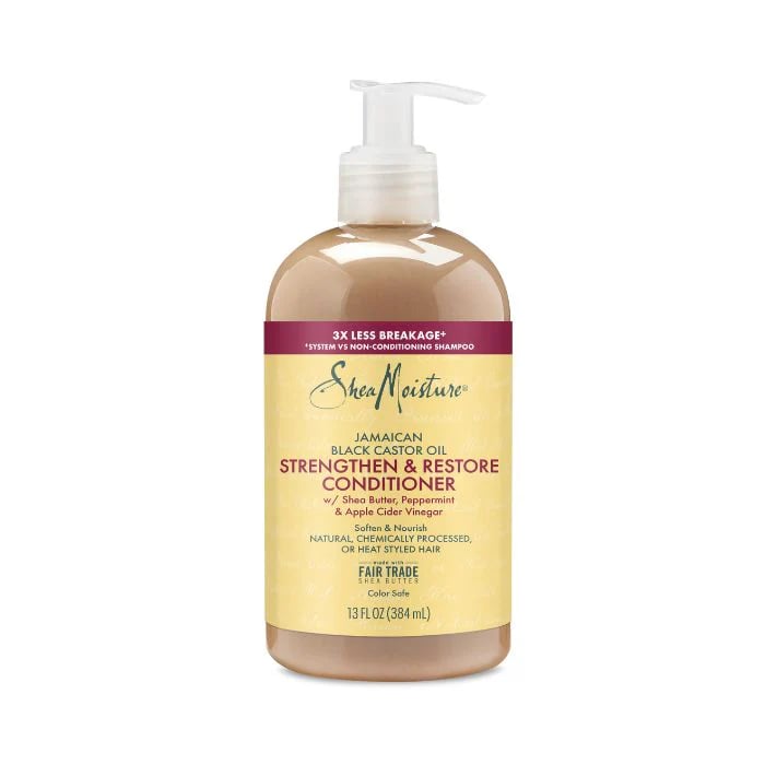 Shea Moisture Jamaican Black Castor Oil Conditioner, Strengthen, Restore and Deeply Nourish Hair, 384ml