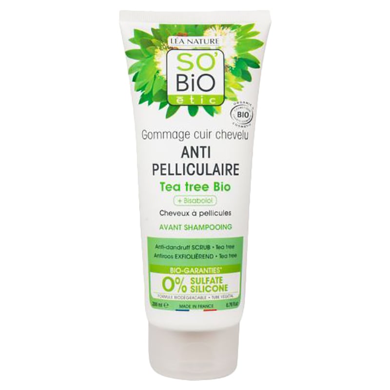 So Bio Etic Organic Tea Tree Anti-Dandruff Shampoo 250ml