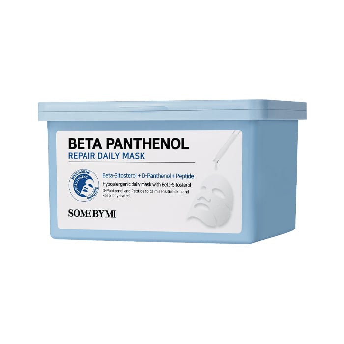 Some By Mi Beta Panthenol Repair Daily Sheet Mask, Sensitive Skin Soothing and Hydration Care - 30s