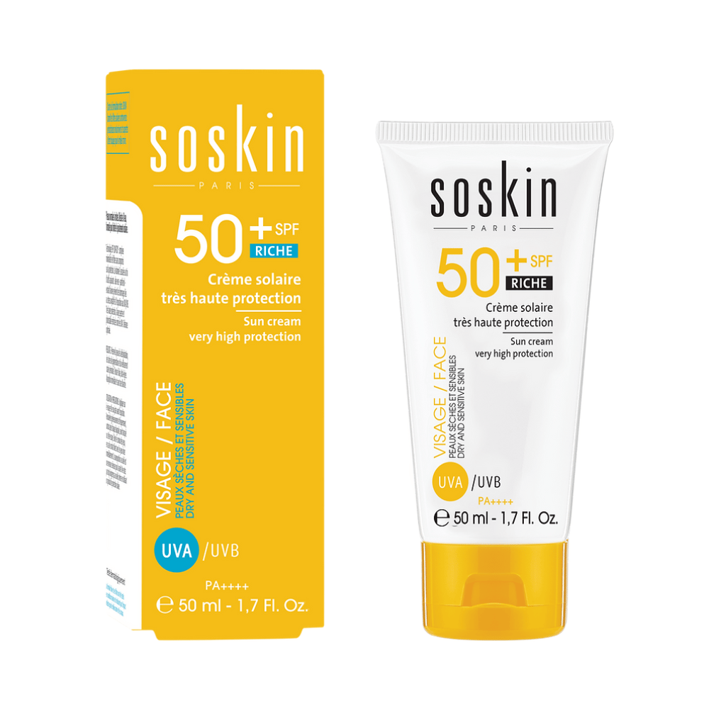 Soskin Sun Cream (SPF 50+) Very High Protection Riche, 50ml