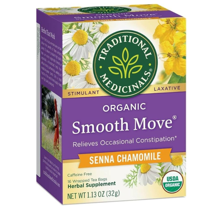 Traditional Medicinals Smooth Move Chamomile 16 Tea Bags