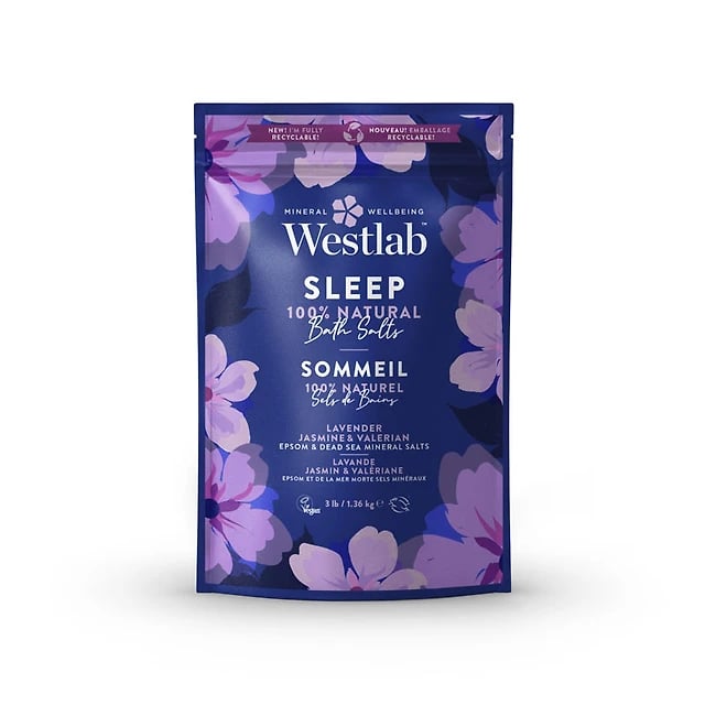 Westlab Sleep Bath Salt With Epsom & Dead Sea Salts 1Kg