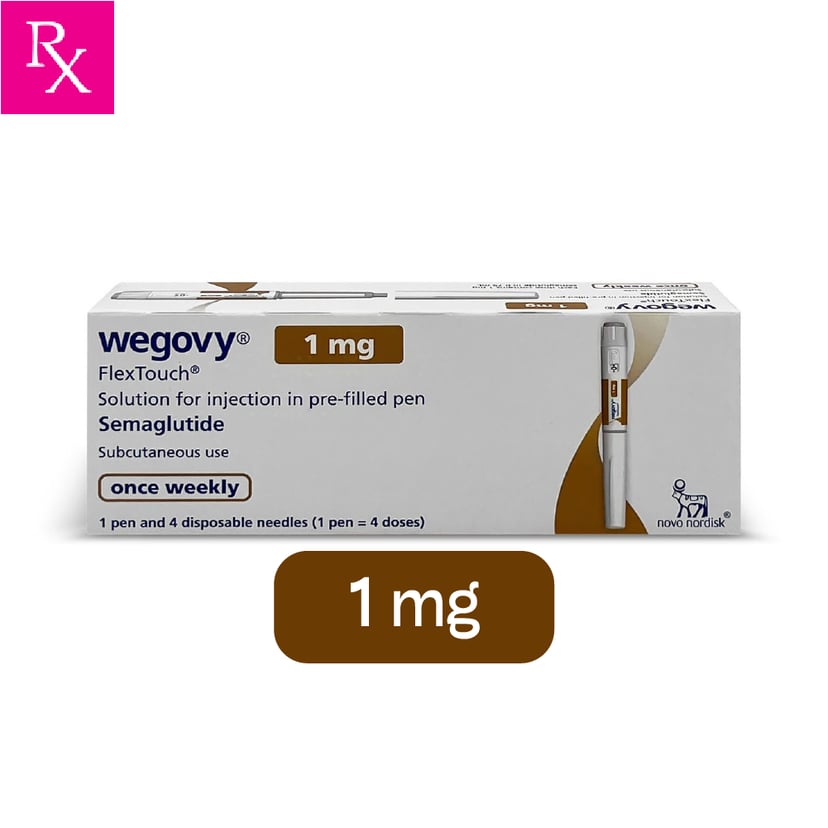 Wegovy FlexTouch 1MG SC Pre-Filled Pen 3ML 1s