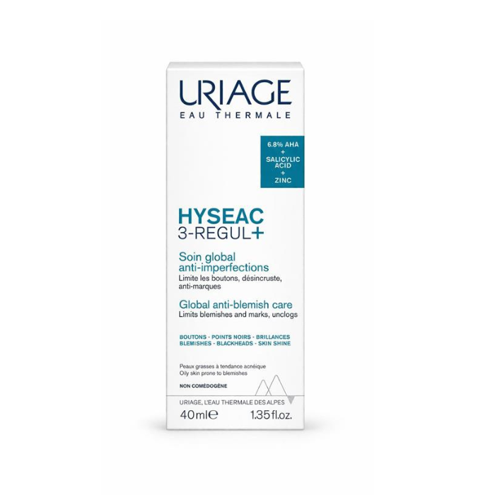 Uriage Hyseac 3- Regul+ Global Skincare 40 Ml