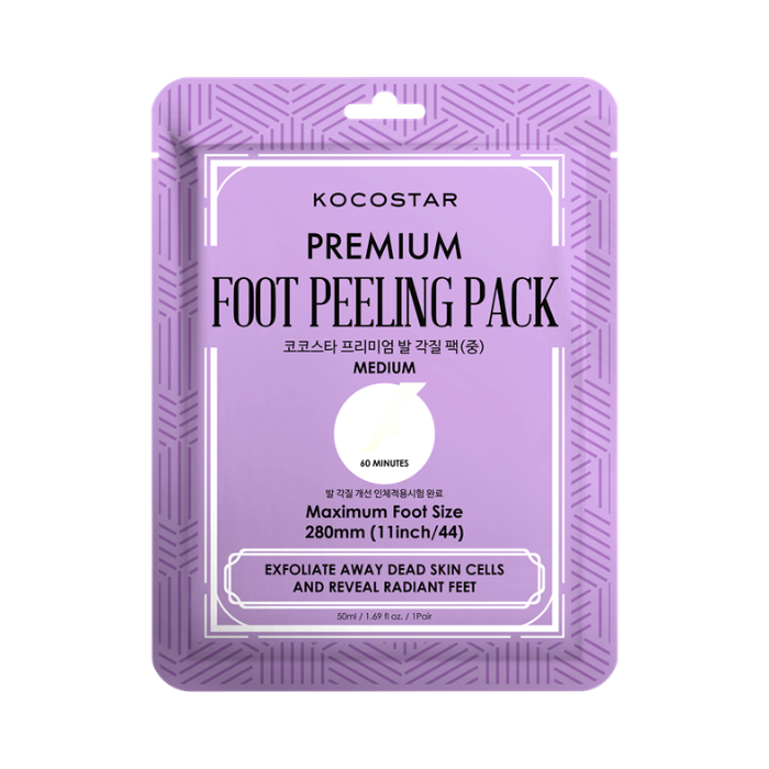 Kocostar Premium Foot Peeling Pack Medium 50ml 1s