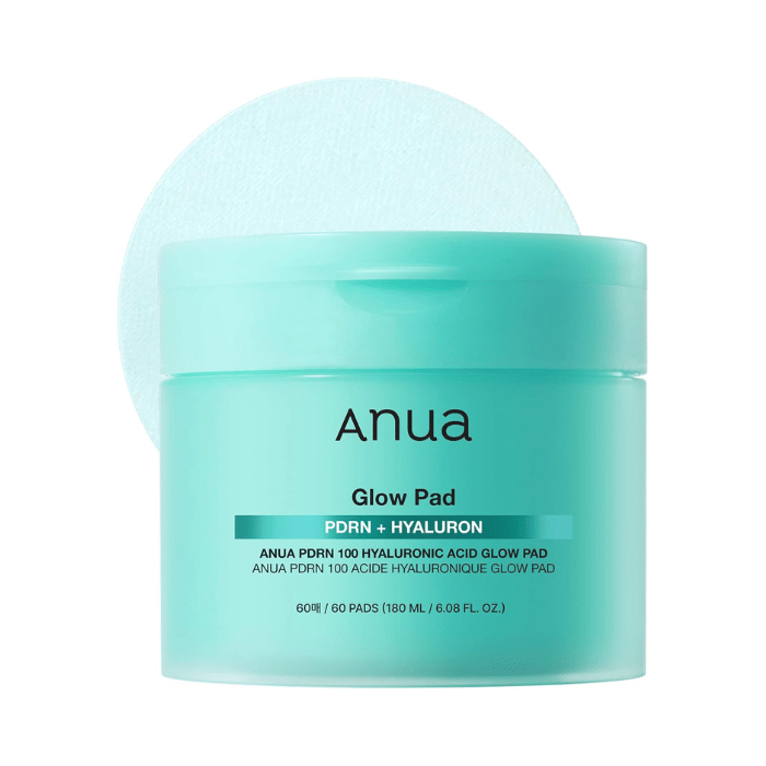 Anua PDRN 100 Hyaluronic Acid Glow Pad 180ML 60s