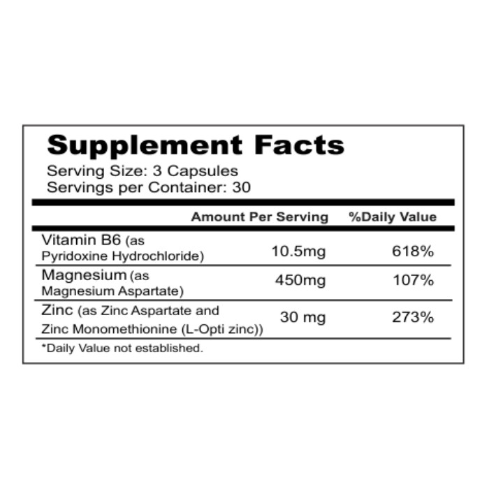 Muscle Core ZMA 90 Capsules