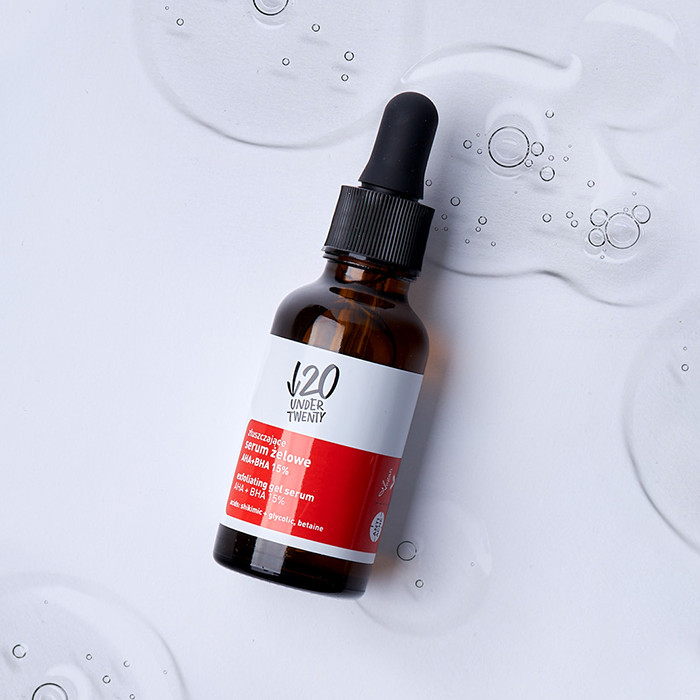 Under Twenty Exfoliating Anti-Imperfections Serum with 15% AHA + BHA Acids, 30ml