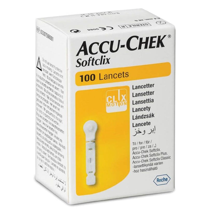 Accu-Chek Softclix Lancets 100'S