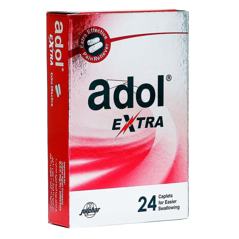 Adol  Extra Caplets 24's