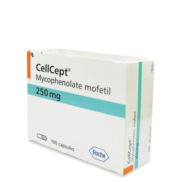 CELLCEPT 250MG CAP (HARD GELATIN) 100S