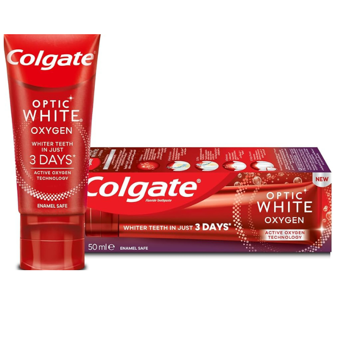 Colgate Optic White Oxygen Toothpaste 50ml