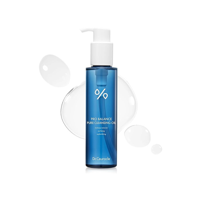 Dr. Ceuracle Pro Balance Pure Cleansing Oil, Gentle Makeup Remover with Probiotics Complex, 155ml