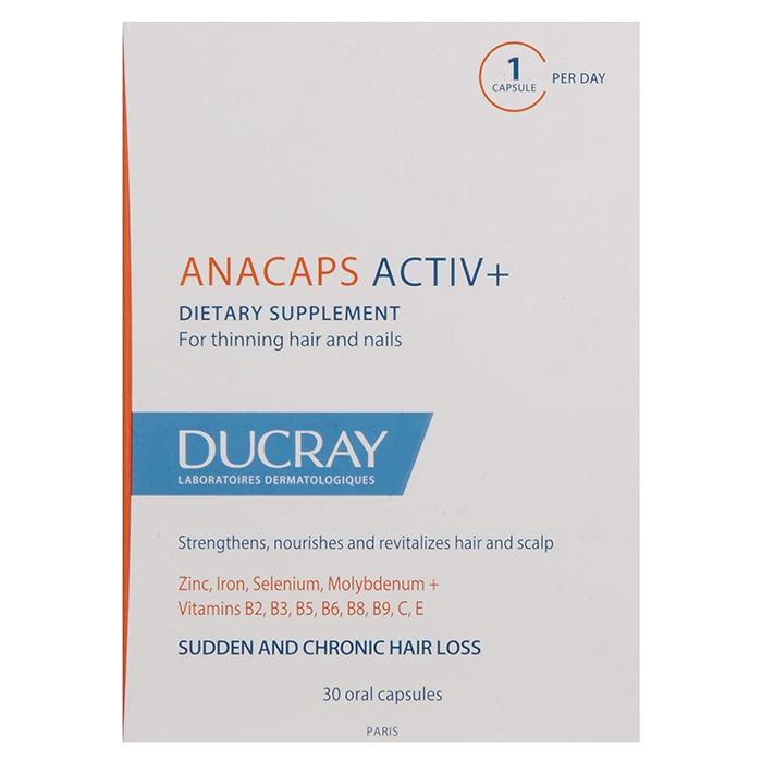 Ducray Anacaps Activ Plus Capsule 30's