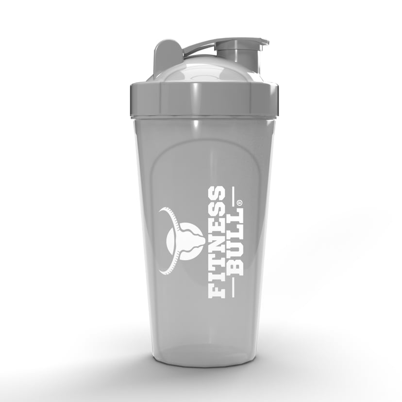 Fitness Bull Shaker Grey 25oz