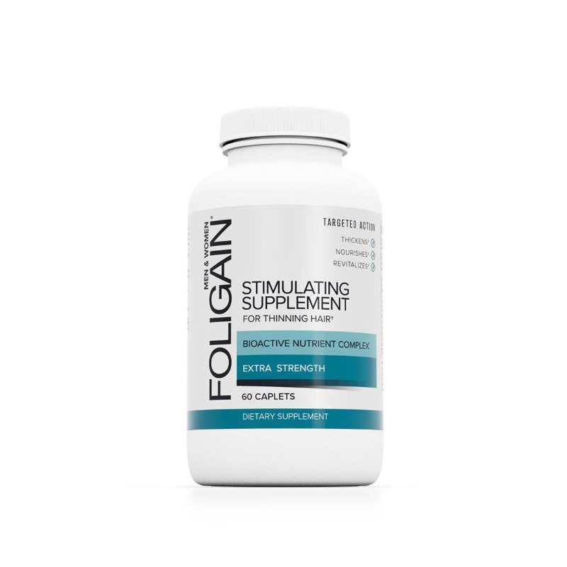 Foligain Stimulating Supplement For Thinning Hair Men & Women 60 Capsules