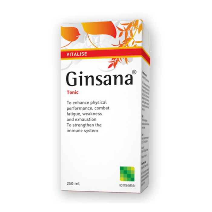 Ginsana Tonic Syrup (Alcohol Free) 250ml